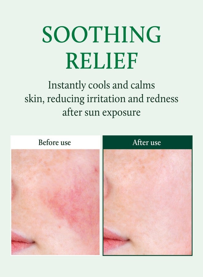 YADAH Cactus Soothing Gel (16.9fl oz) - 95% Cactus Extract, Sunburn Relief, Calm, Cool & Soothe Irritated Skin, Face Redness. Korean Skin Care, Vegan. - Image 2